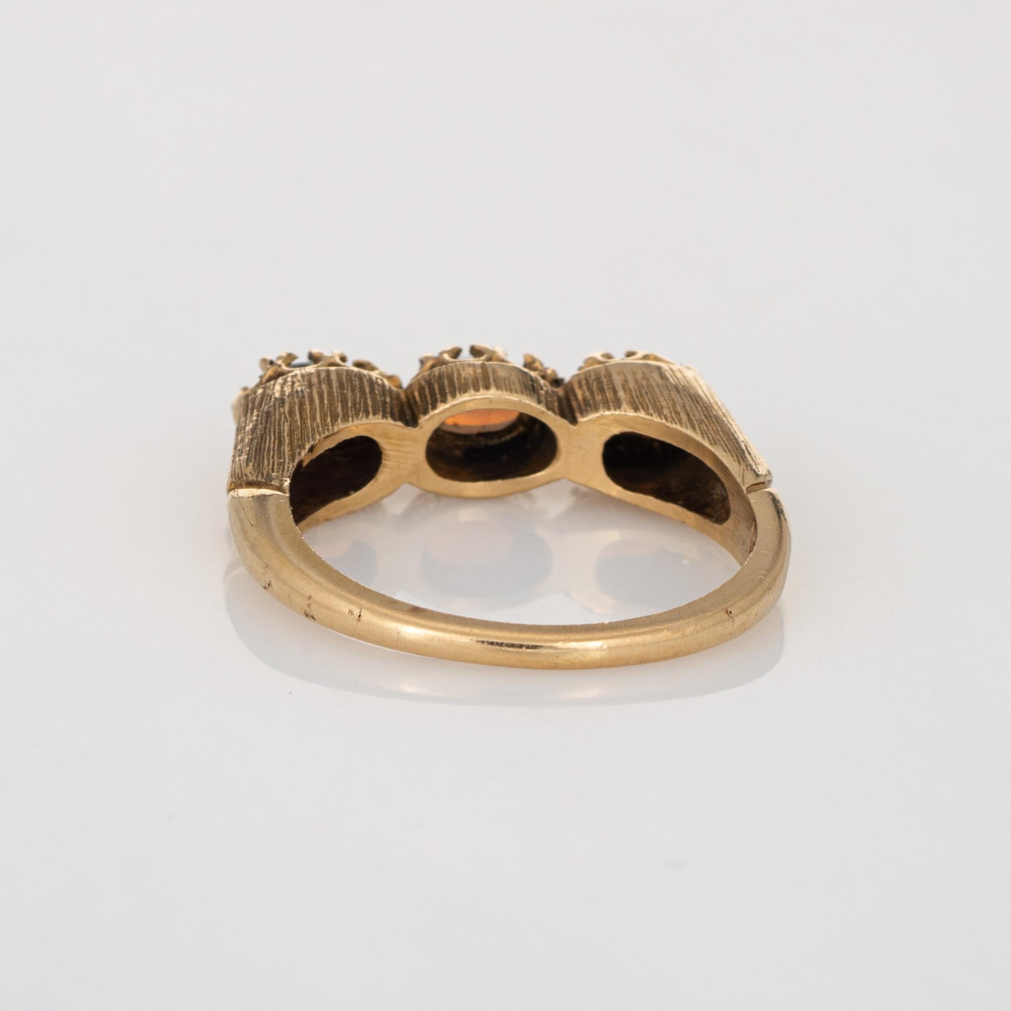 14k gold opal ring vintage