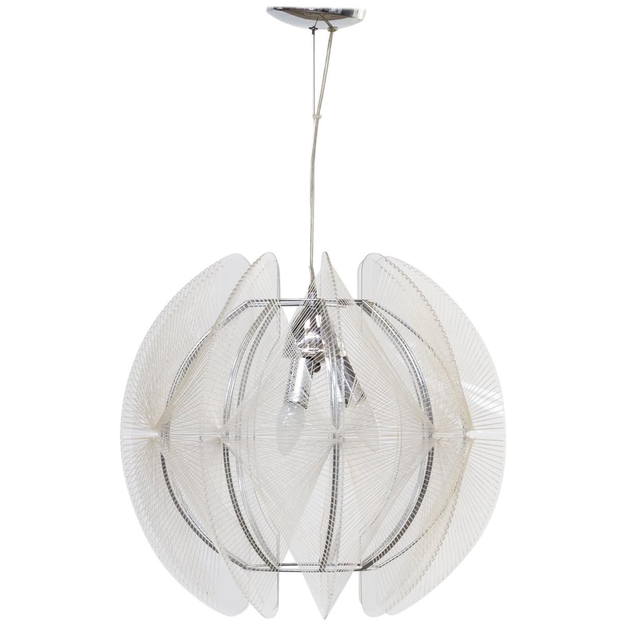 1960s Paul Secon Hanging Lamp for Sompex For Sale
