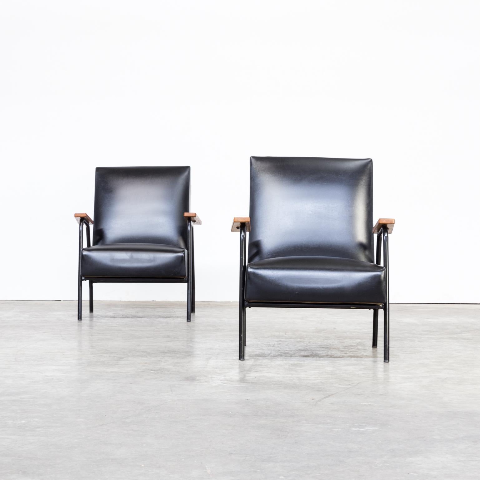 60s Pierre Guariche ‘Rio’ fauteuils for Meurop set/2 In Good Condition For Sale In Amstelveen, Noord