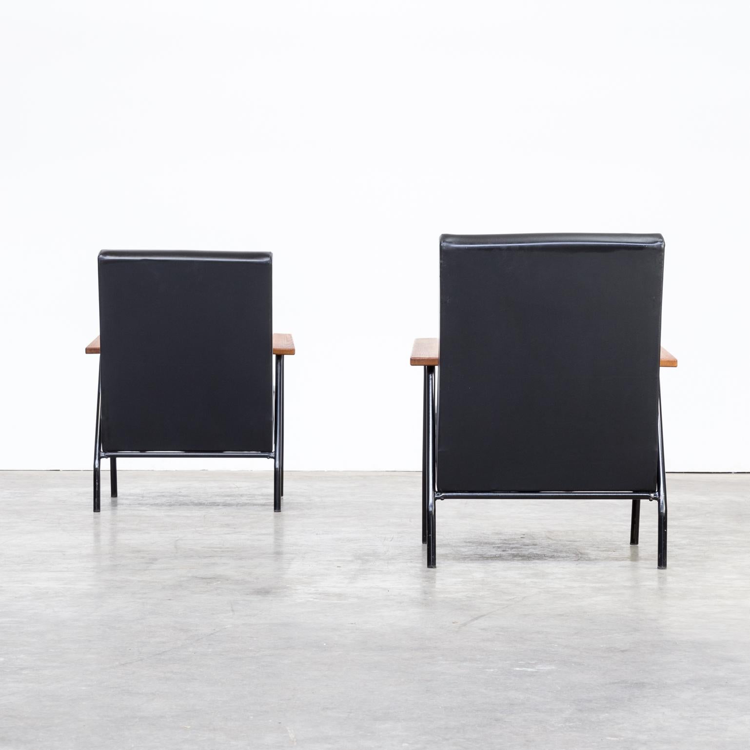60s Pierre Guariche ‘Rio’ fauteuils for Meurop set/2 For Sale 1