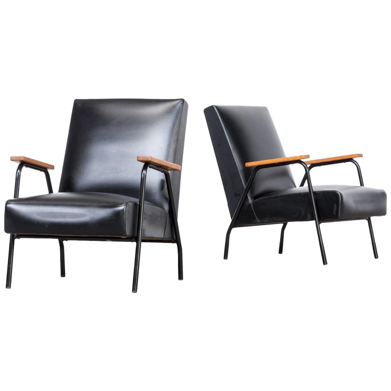 60s Pierre Guariche ‘Rio’ fauteuils for Meurop set/2 For Sale