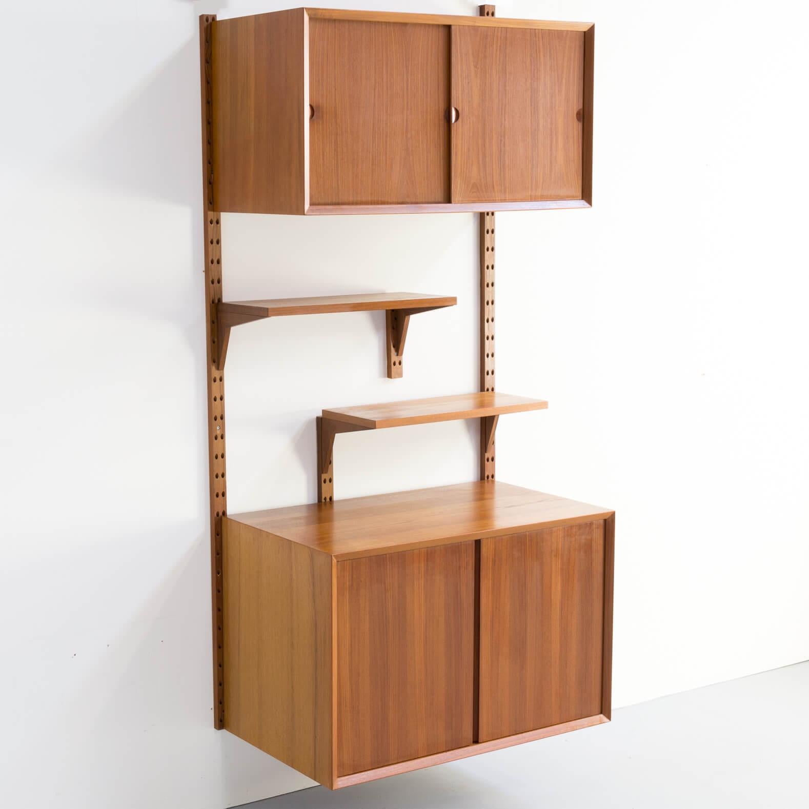 20th Century 1960s Poul Cadovius Wall Unit for Cado