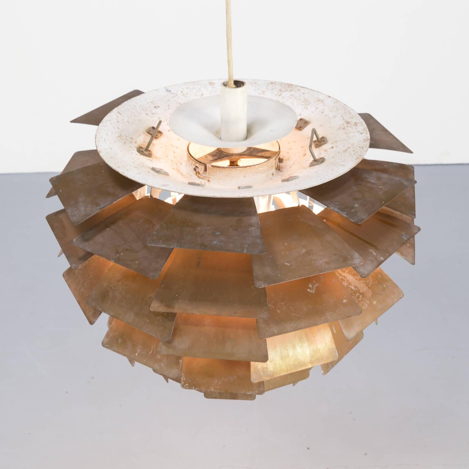1960s Poul Henningsen ‘Artichoke’ Pendant Lamp for Louis Poulsen For Sale 3