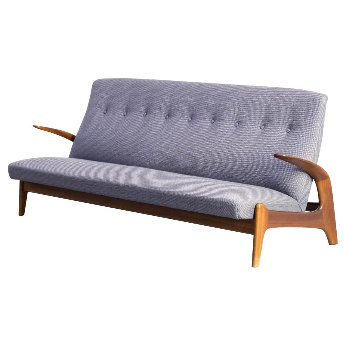 1960s Rastad & Relling Three-Seat Sofa for Gimson and Slater For Sale