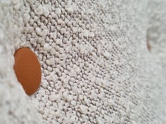 60s, Renovated Danish 3 Pers, "Banana" Sofa, Upholstery Fabric