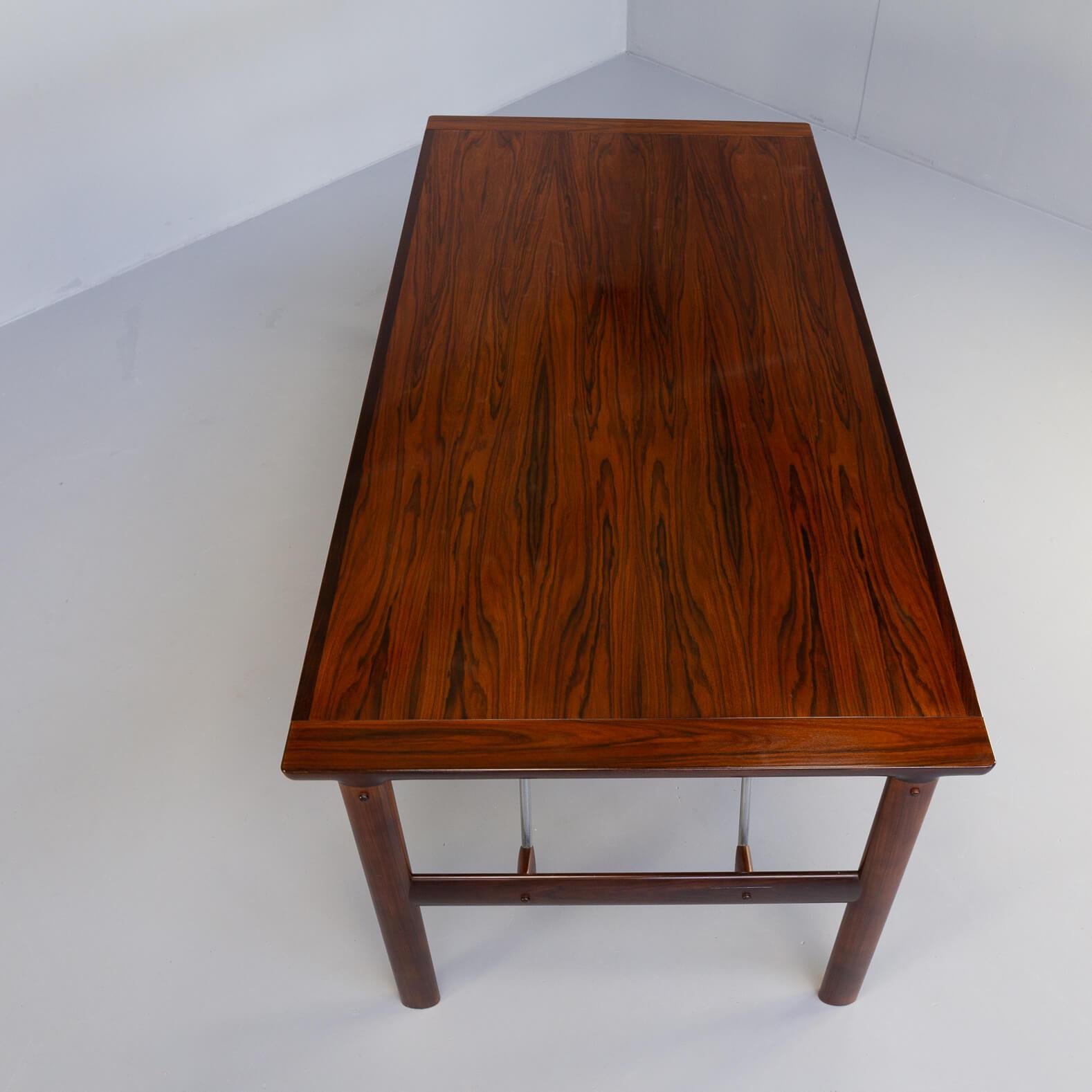20th Century 60s Rosewood Dining Table for Sibast For Sale