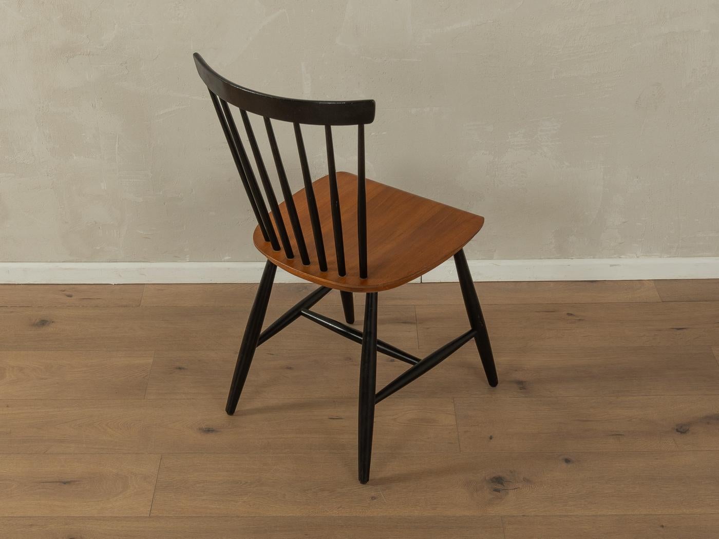 Mid-20th Century 60s Rung Chairs, Sven Erik Fryklund For Sale