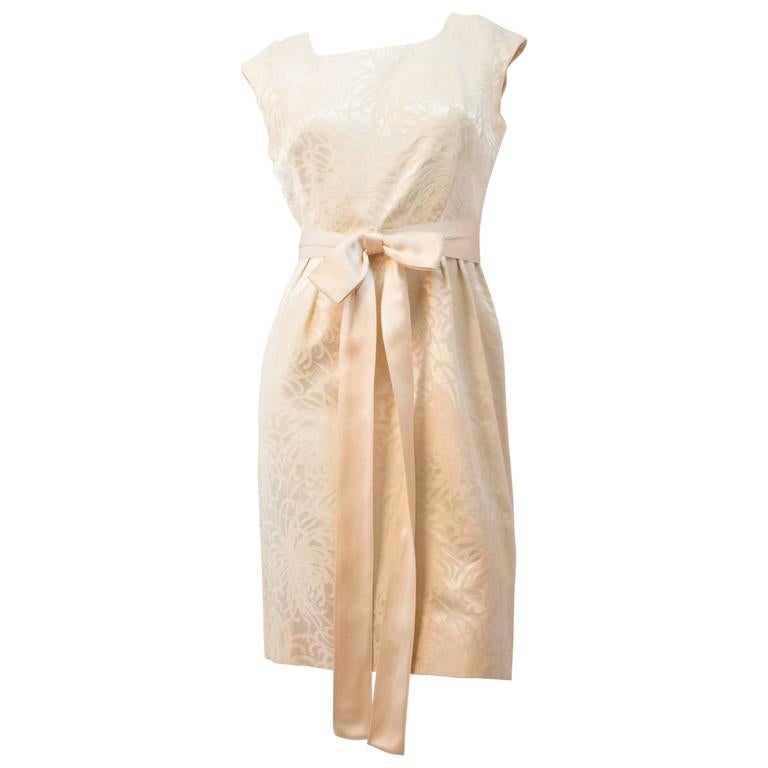 ivory sheath dress