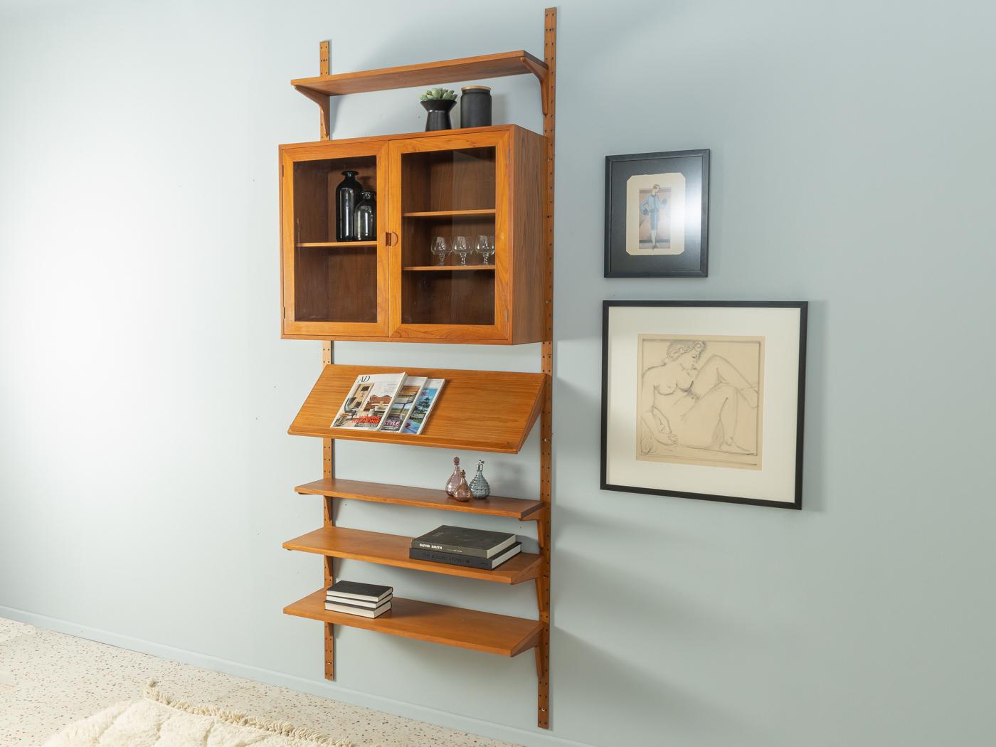 60s Shelving System by HG Furniture, Made in Denmark In Good Condition In Neuss, NW