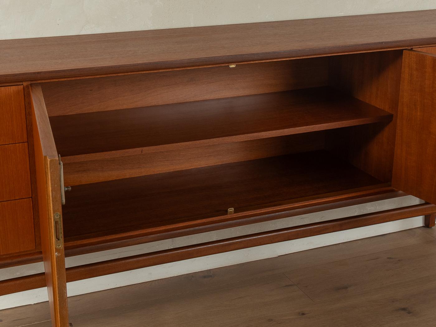 60s Sideboard by Bartels in Teak For Sale 2