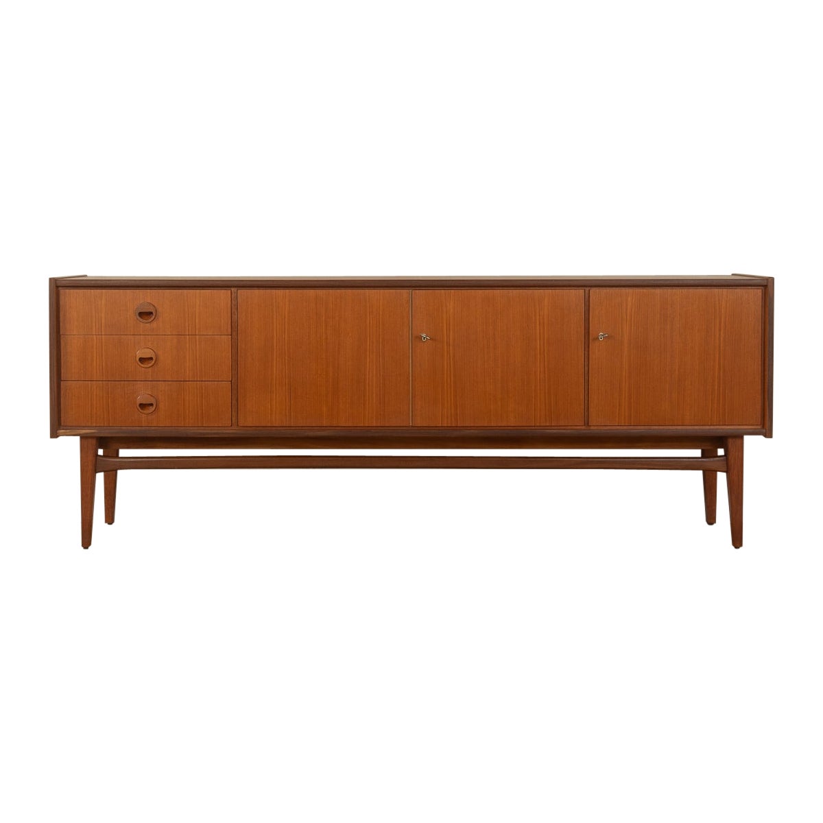 60s Sideboard by Bartels in Teak For Sale