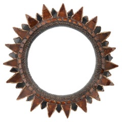 Miroir Soleil pointes n. 2 des années 1960 par Line Vautrin