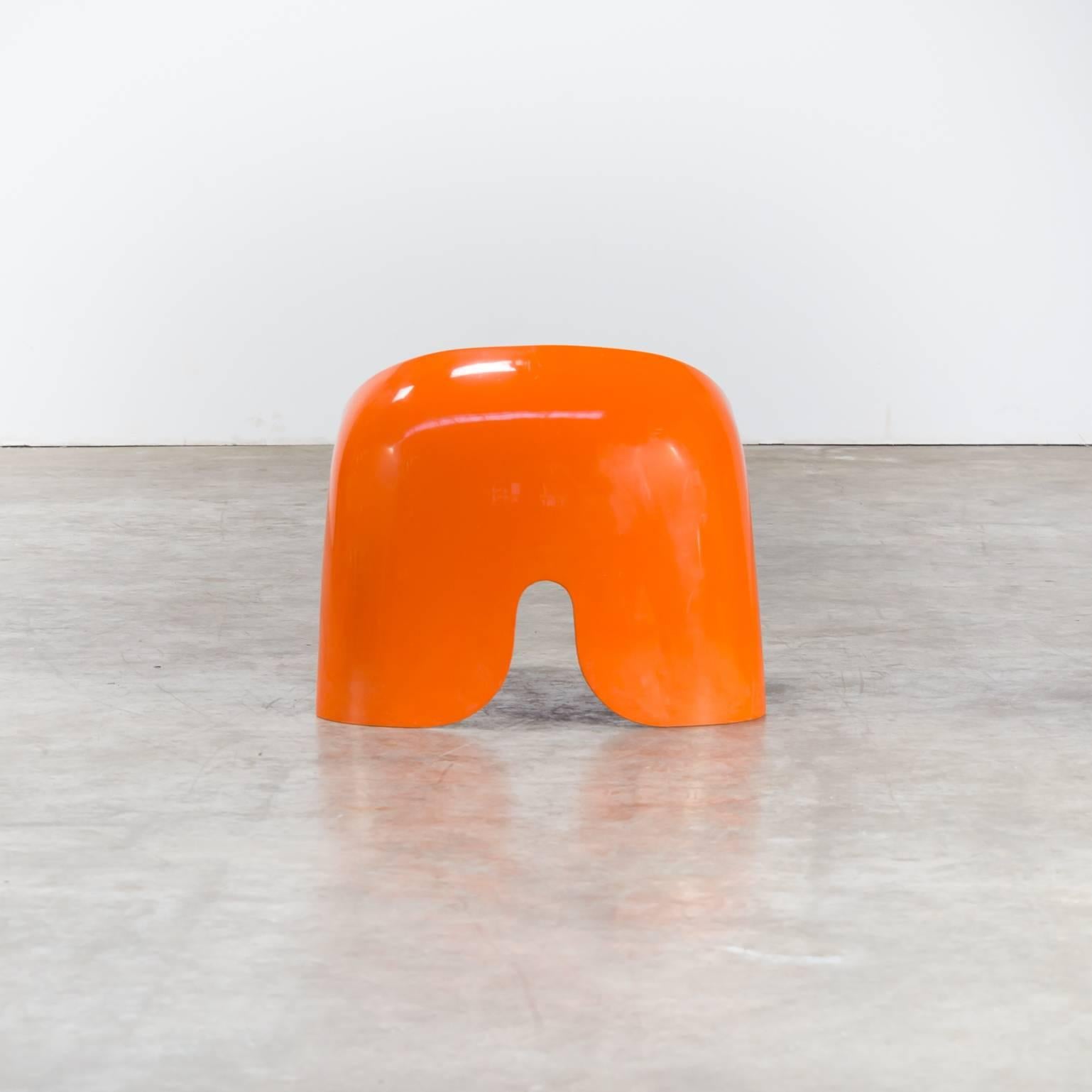 Fiberglass 1960s Stacy Dukes ‘Efebo’ Stool for Artemide Set of Three For Sale