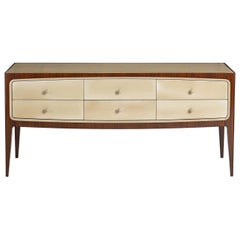 60S Style Beechwood Sideboard with Drawers 8712