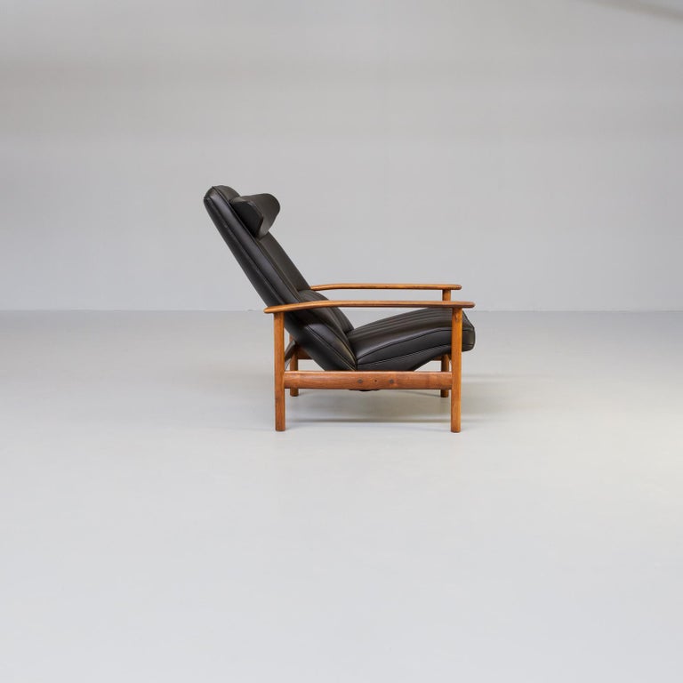 Norwegian 60s Sven Ivar Dysthe Unique and Rare Lounge Chair for Dokka Møbler For Sale