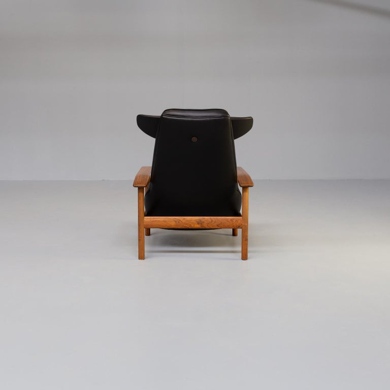 20th Century 60s Sven Ivar Dysthe Unique and Rare Lounge Chair for Dokka Møbler For Sale