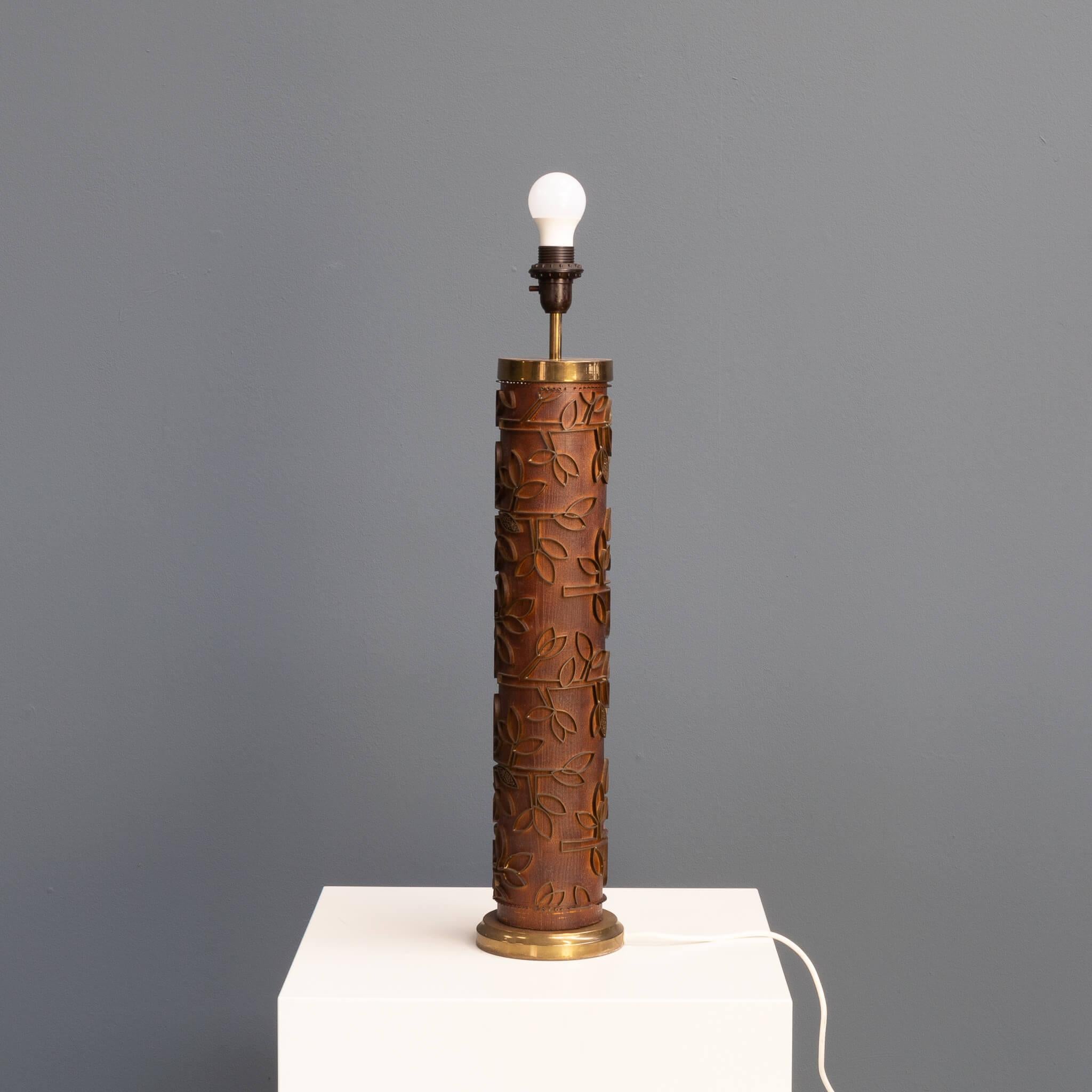 Mid-20th Century 60s tablelamp for Bergboms For Sale