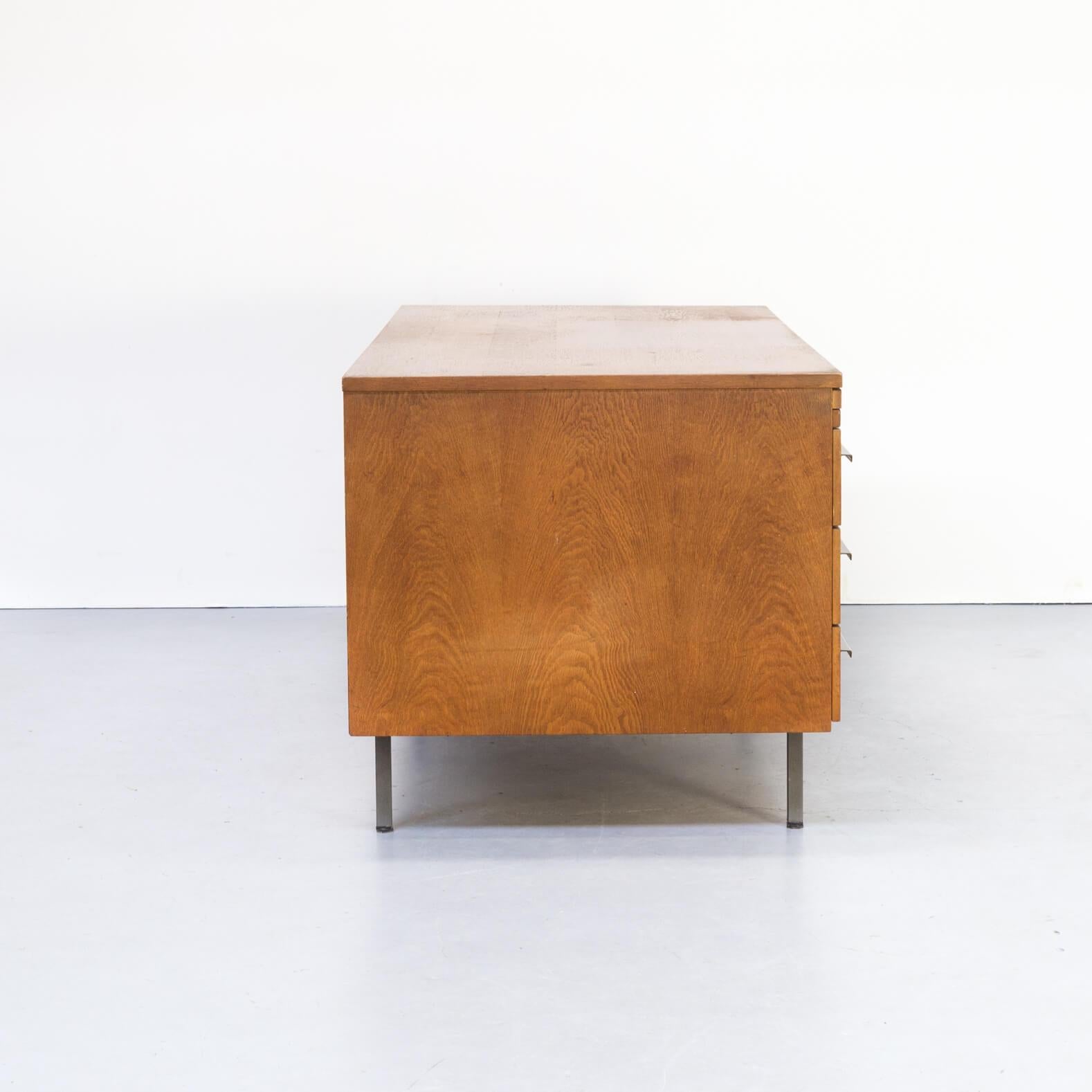 Mid-Century Modern 1960s Teak Writing Desk for Stolzenberg Buromöbel