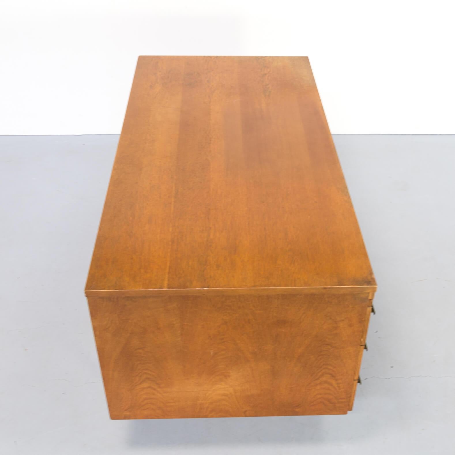 German 1960s Teak Writing Desk for Stolzenberg Buromöbel