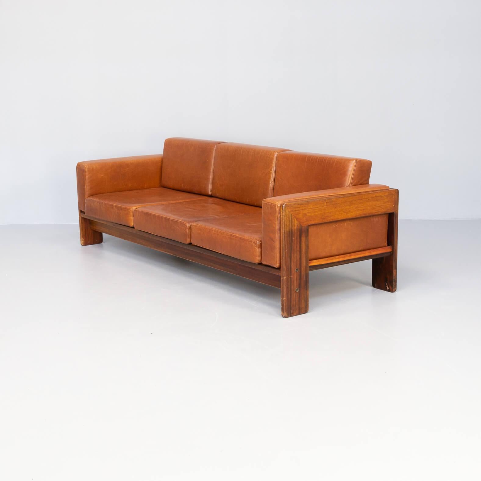 60s Tobia Scarpa ‘Bastiano’ Sofa, Fauteuil & Sidetable Set for Knoll For Sale 1