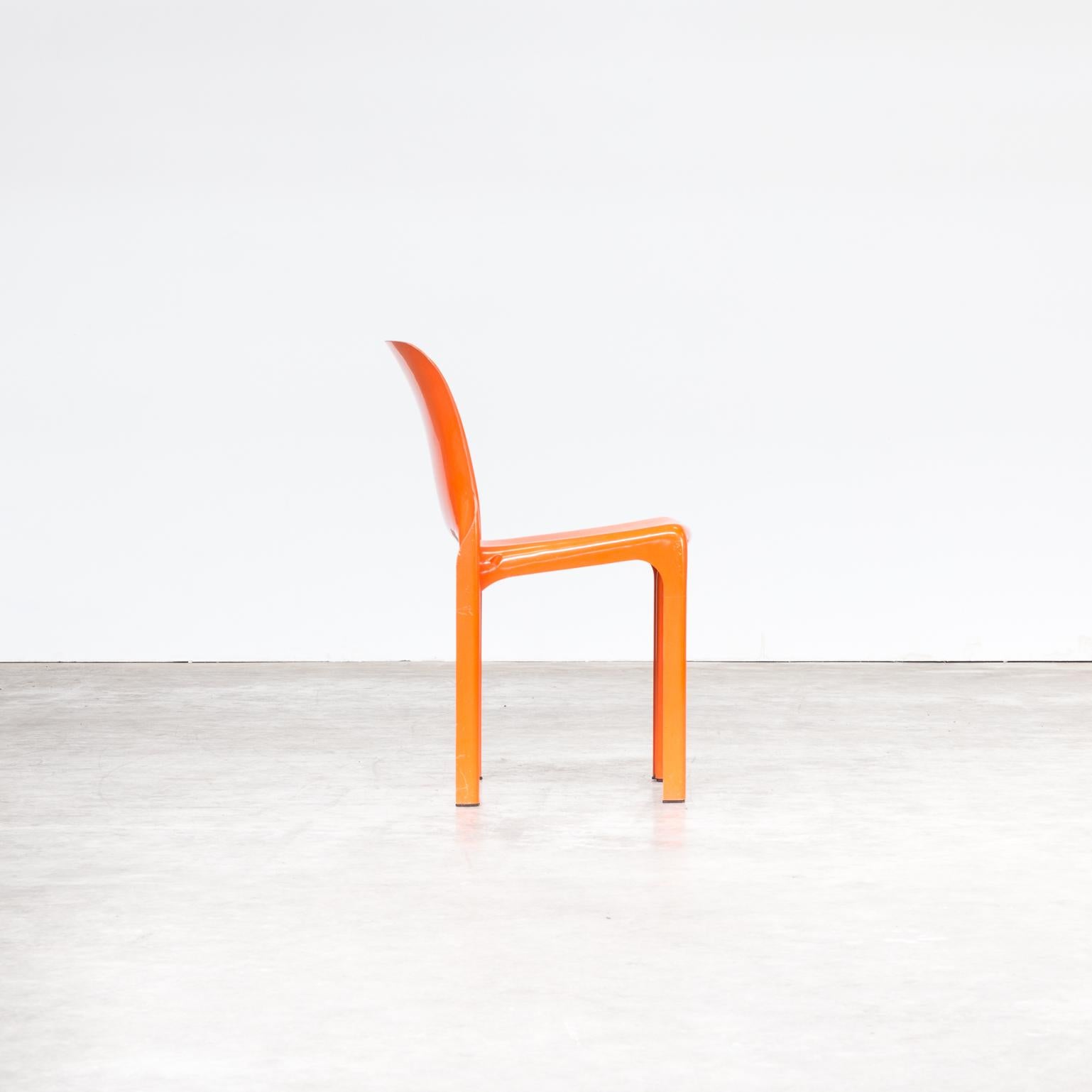 1960s Vico Magistretti ‘Selene’ Dining Chair for Artemide Set of 3 For Sale 1
