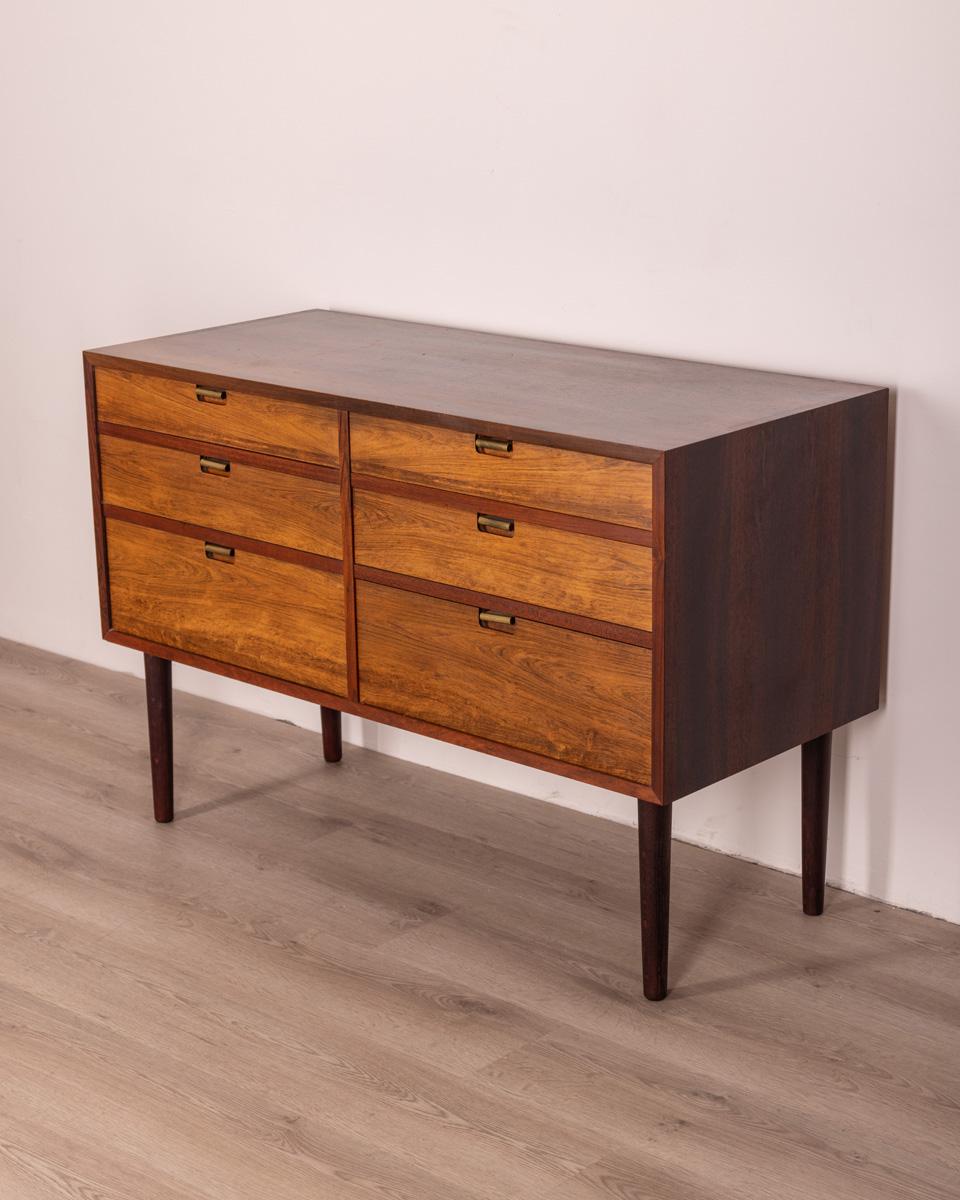 1960s Vintage Rosewood Chest of Drawers Danish Design 7