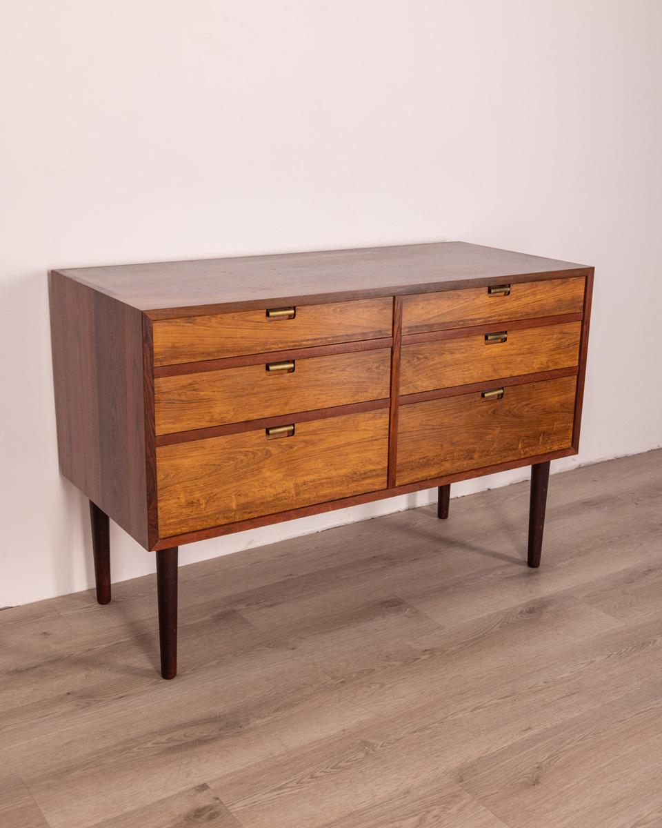 1960s Vintage Rosewood Chest of Drawers Danish Design 5