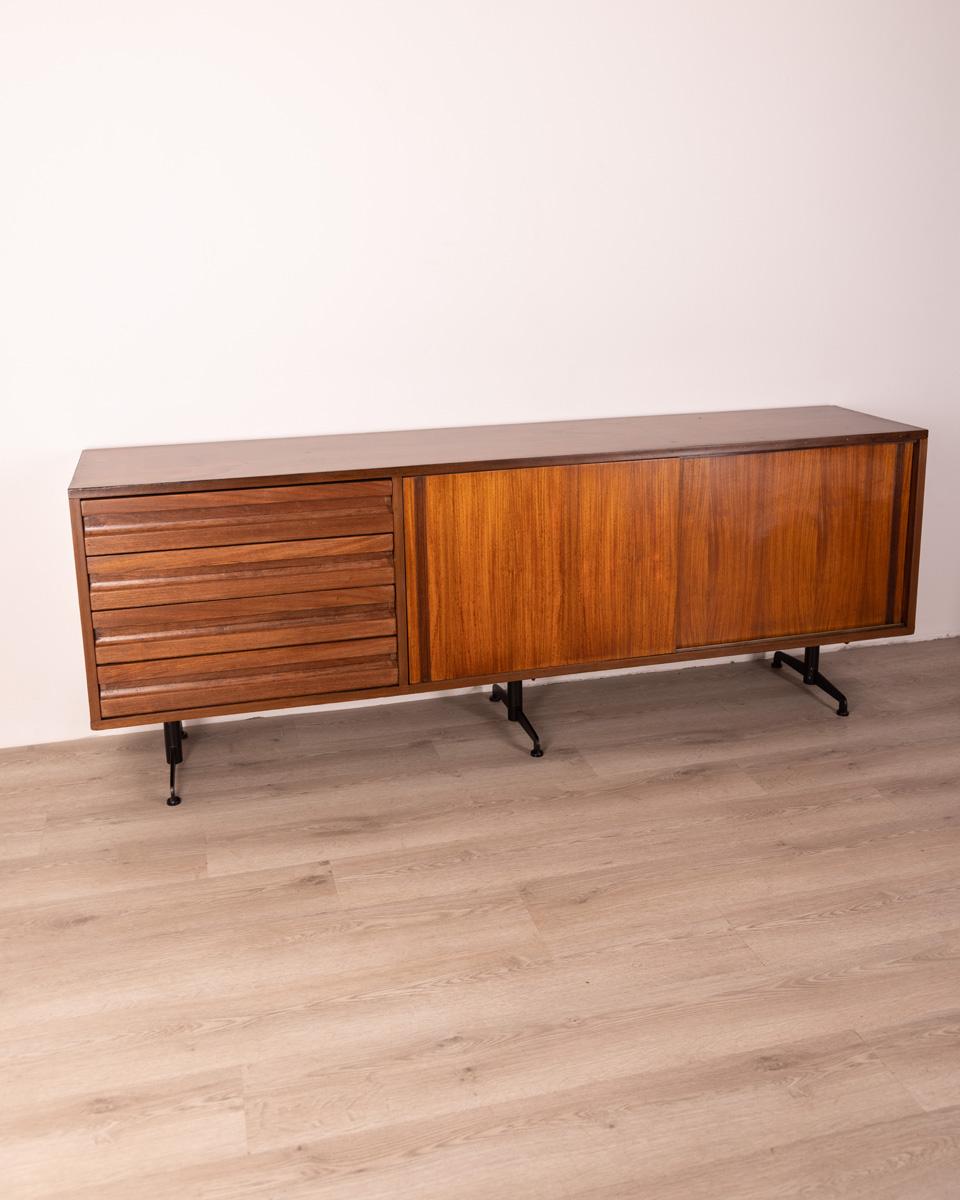 1960s Vintage Sideboard Design Osvaldo Borsani for Tecno 7