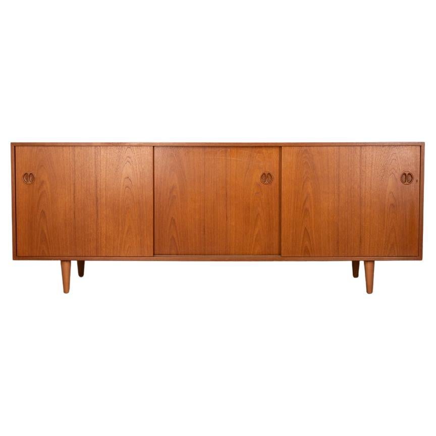 Vintage-Sideboard aus Teakholz, dänisches Design, 60er Jahre  im Angebot