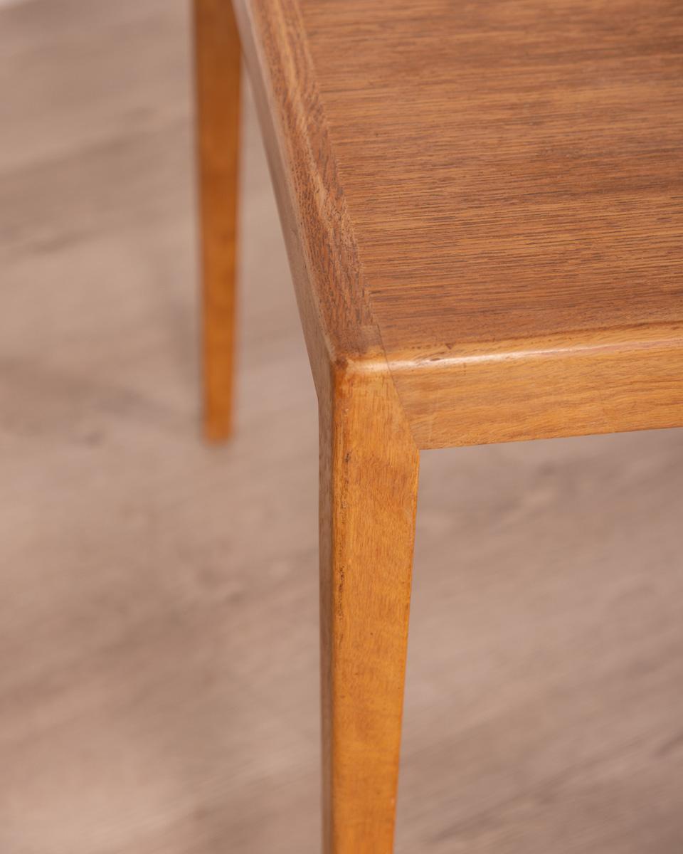 1960s Vintage Teak Wood Coffee Table Danish Design For Sale 1
