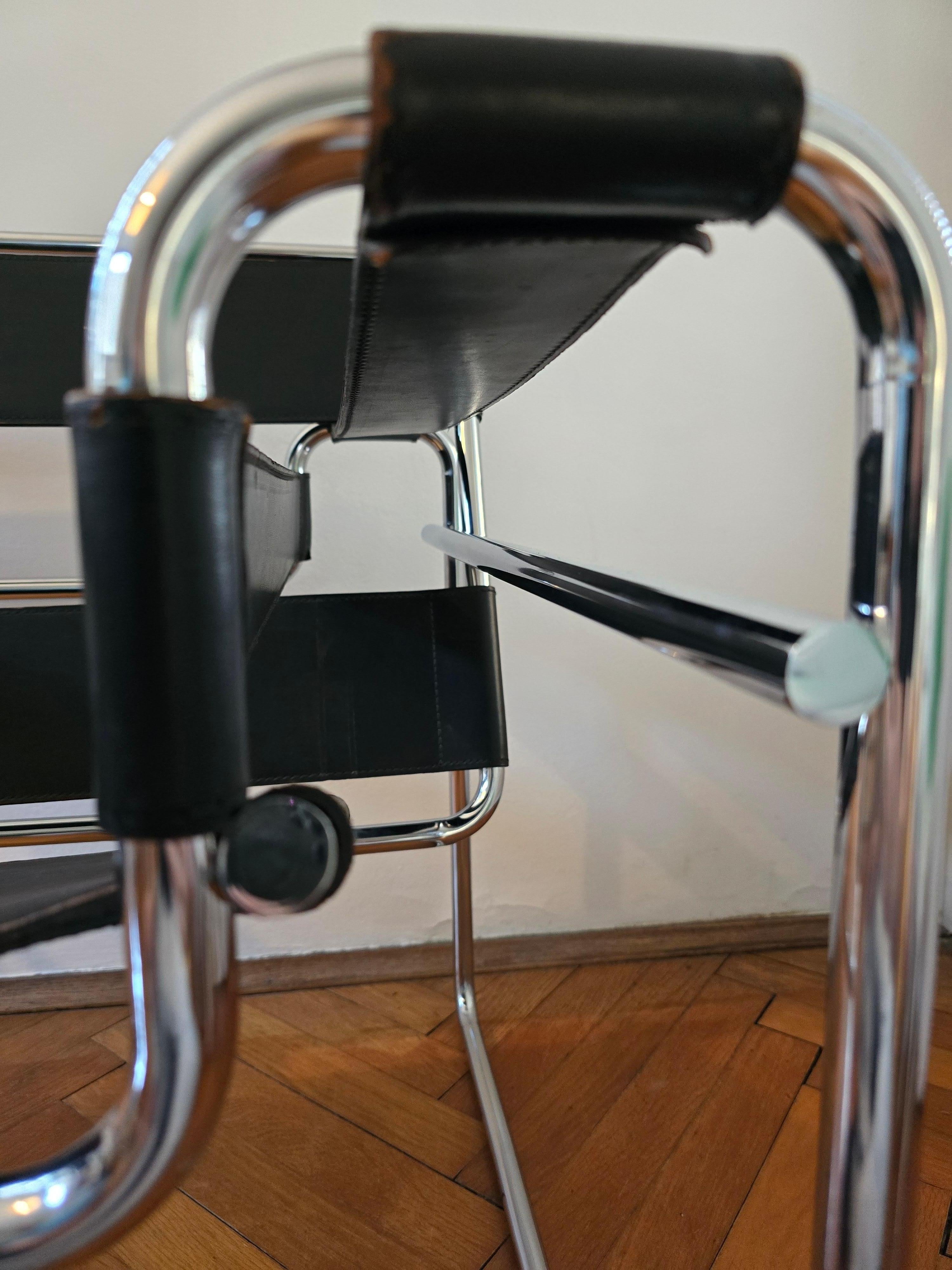 60er Jahre Wassily Stuhl von Marcel Breuer für Gavina (Original) im Angebot 7