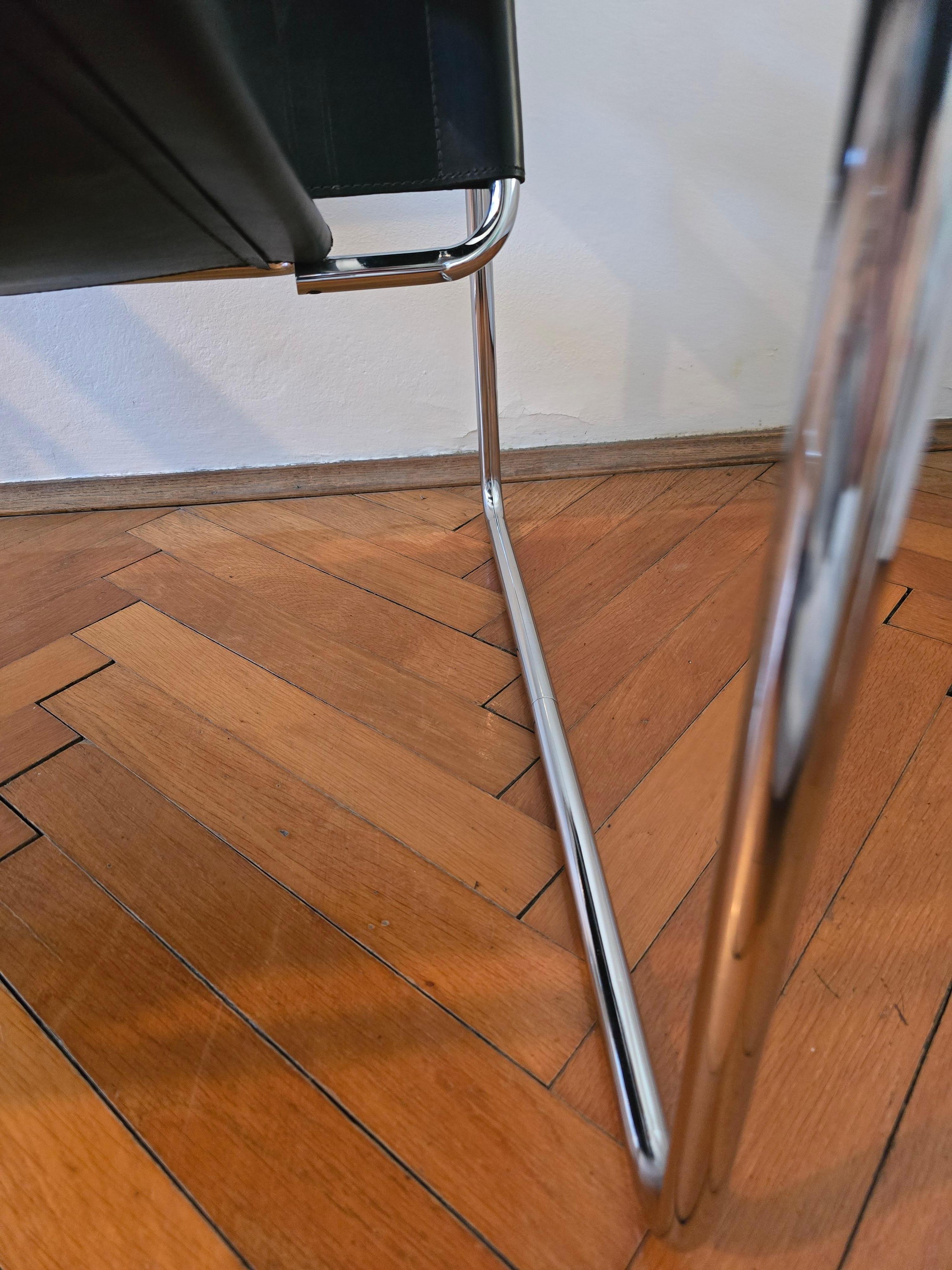 60er Jahre Wassily Stuhl von Marcel Breuer für Gavina (Original) im Angebot 8