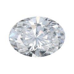 .61 Carat Loose Diamond, Oval Cut GIA Graded VS2 E Solitaire