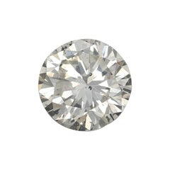.61 Carat Loose Diamond, Round Brilliant Cut GIA Graded Solitaire I1 I