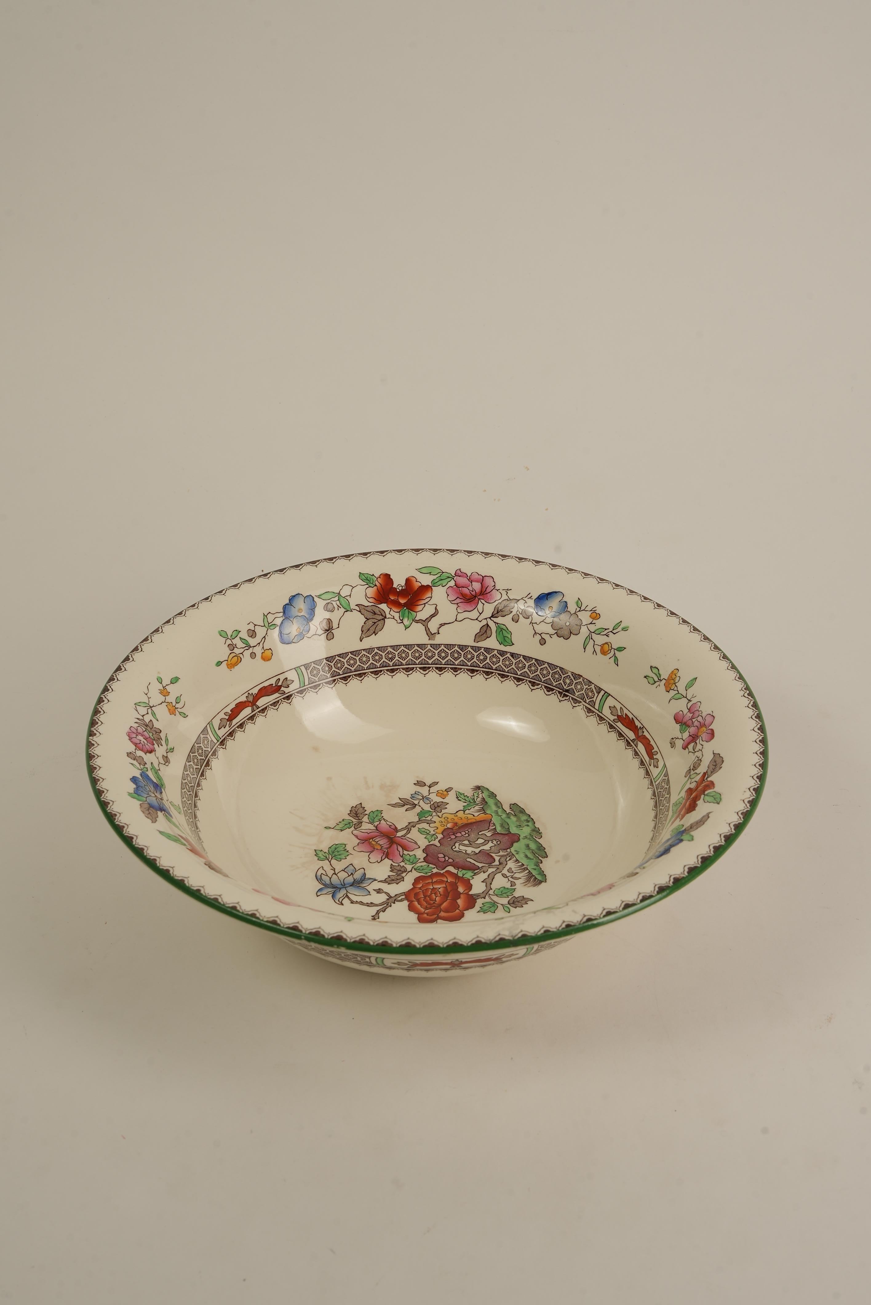 61-teiliges Tafelservice mit chinesischem Rosenmuster von Spode im Angebot 6