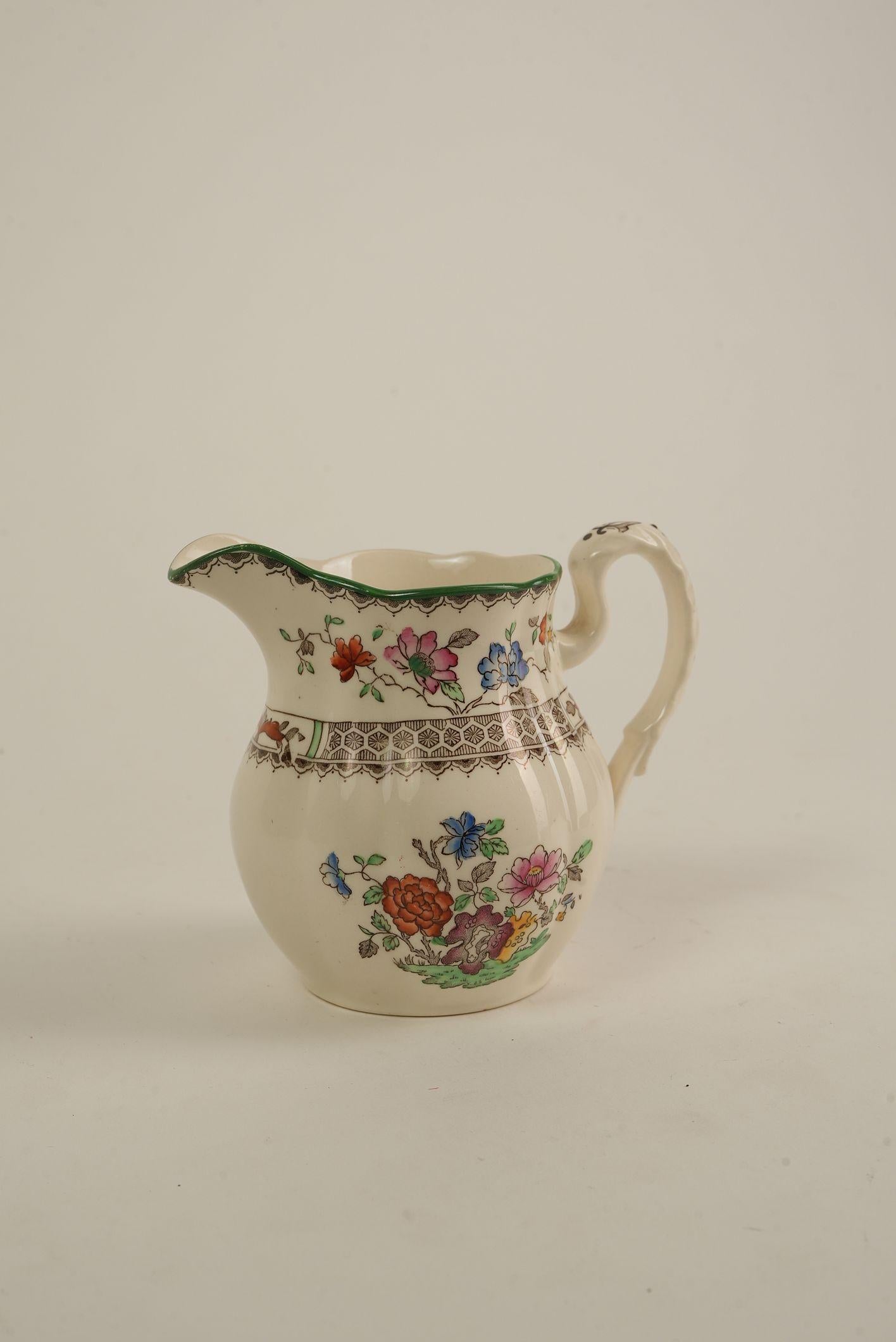 61-piece Spode Chinese Rose Pattern Dinner Service For Sale 9
