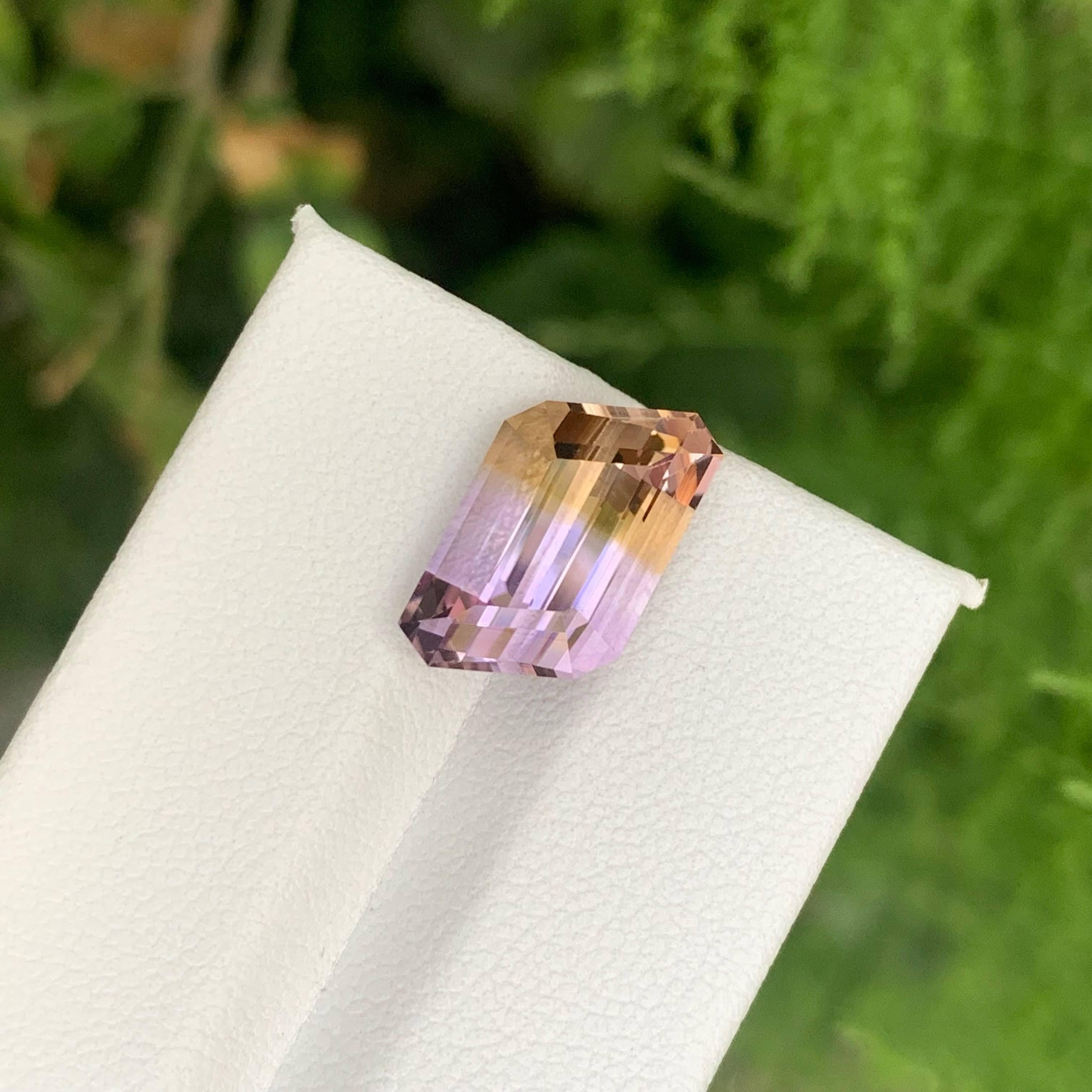 6,10 Karat Natürliche Lose Bi Color Exquisite Fancy Cut Ametrine Bolivianischer Edelstein im Zustand „Neu“ im Angebot in Bangkok, TH