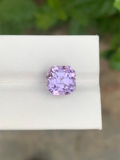 6.10 Carat Natural Loose Pink Kunzite Asscher Cut Gemstone