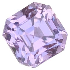 6.10 Carat Natural Loose Pink Kunzite Asscher Cut Gemstone