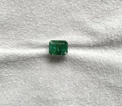 6.10 carats green Tourmaline octagon Faceted cut stone Top Quality Natural gem
