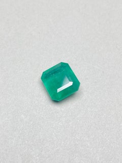 6.12 Ct GIA Certified No Oil Emerald Zambia at High Clarity