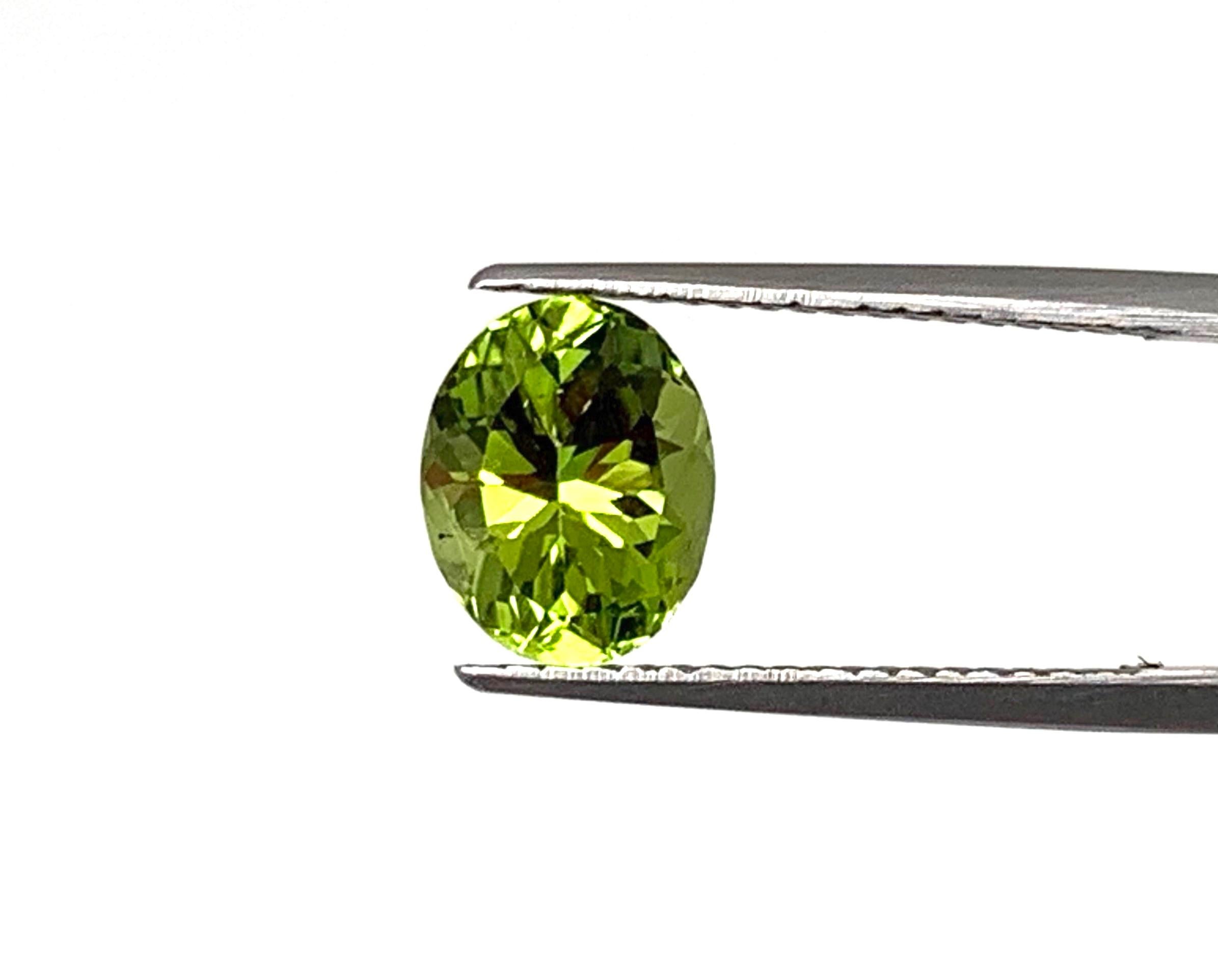 apple green peridot