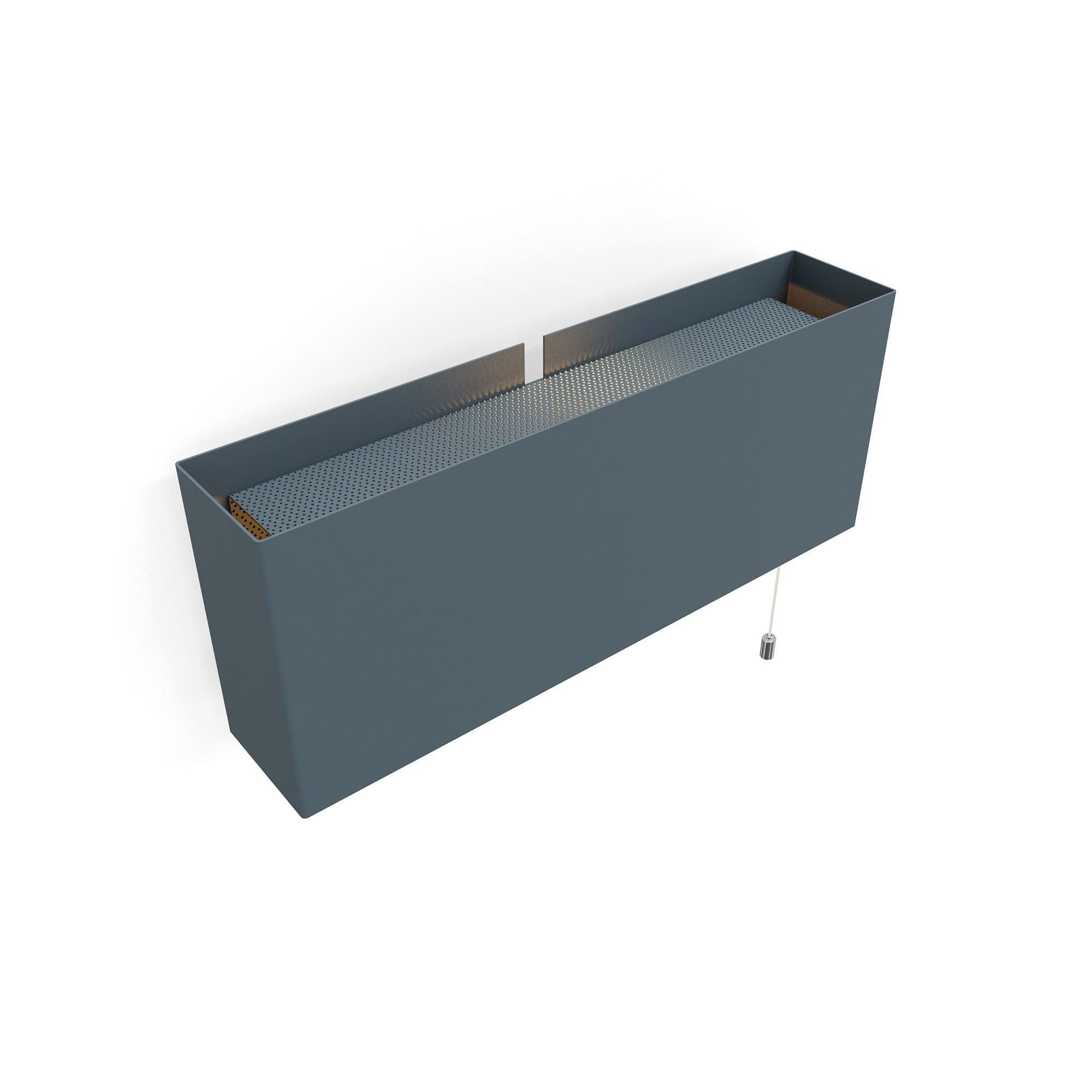 Lampada da parete 6135GM nera con mini interruttore a scomparsa di Disderot in vendita 2