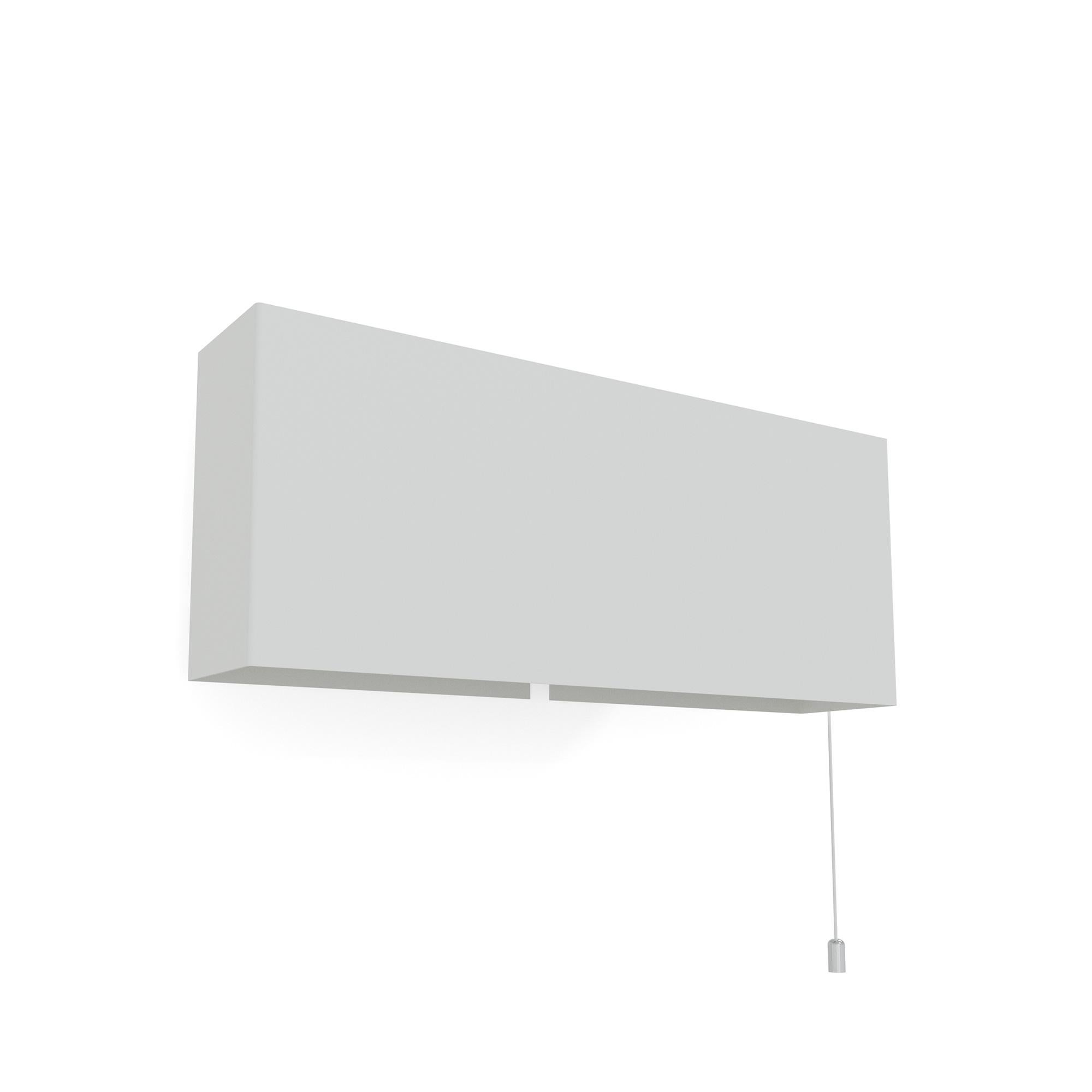 Laccato Lampada da parete 6135GM nera con mini interruttore a scomparsa di Disderot in vendita