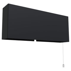 6135GM Black With Mini Pull Switch Wall Lamp by Disderot