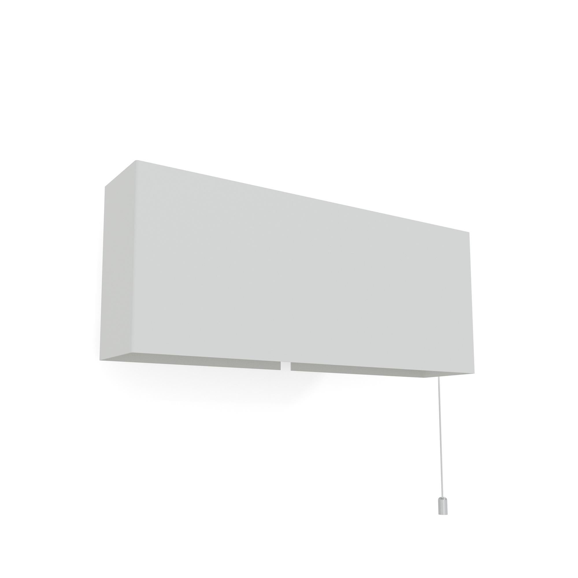 Lacquered 6135GM Grey With Mini Pull Switch Wall Lamp by Disderot For Sale