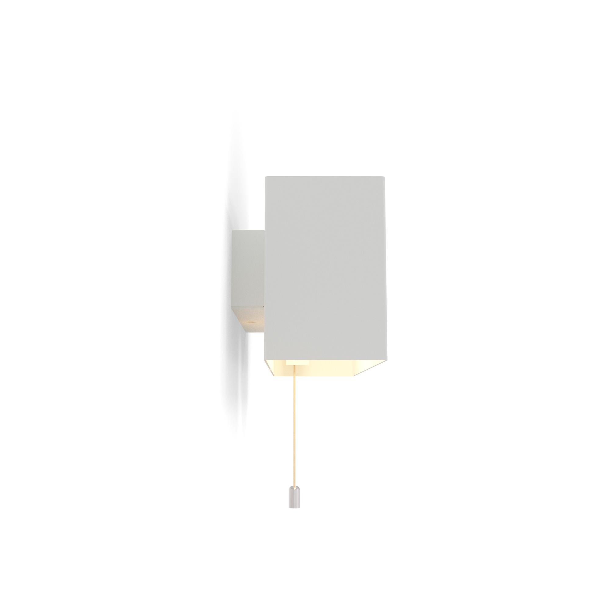 Métal Lampe murale 6135PM noire avec interrupteur à mini-poignée par Disderot en vente