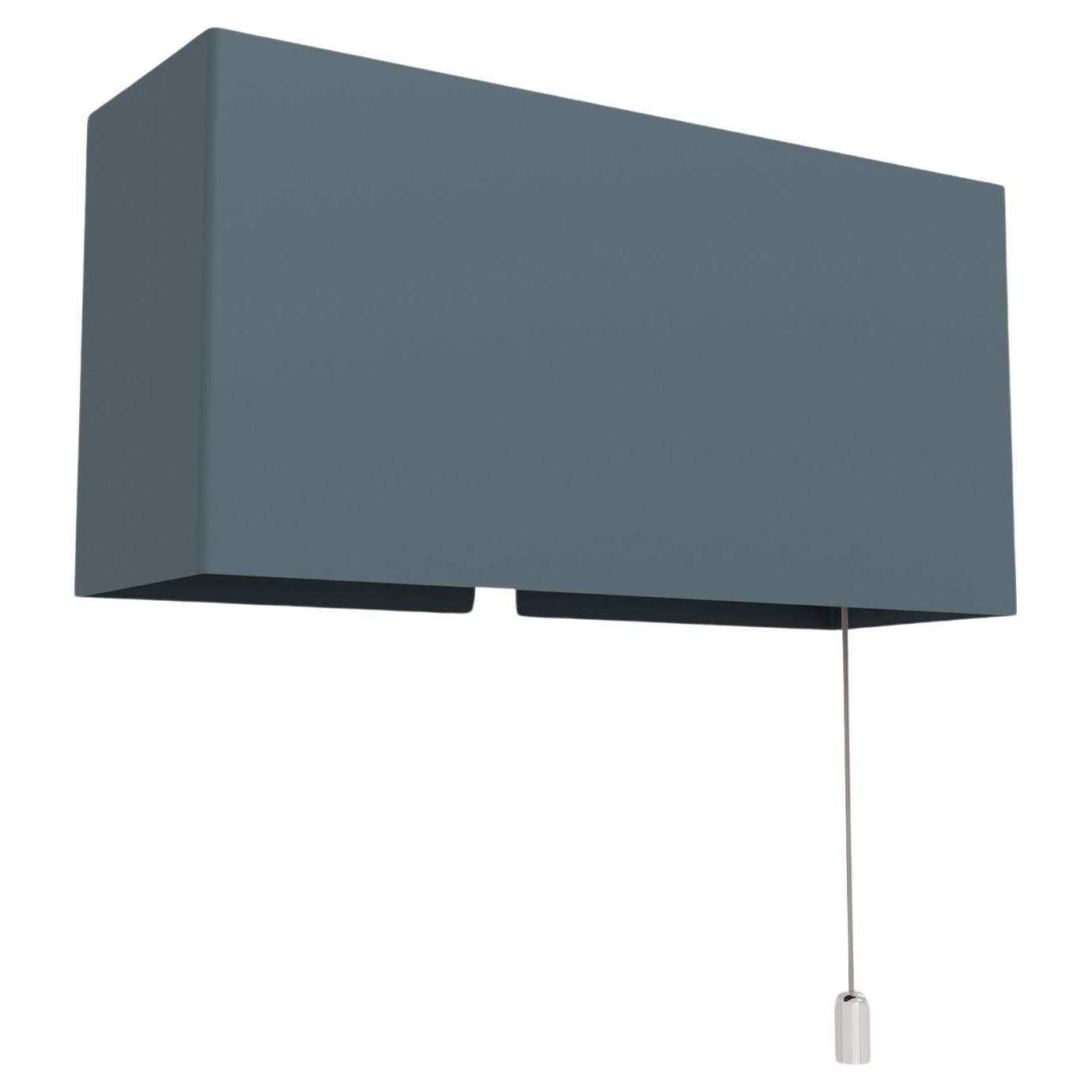 6135PM Grey With Mini Pull Switch Wall Lamp by Disderot For Sale