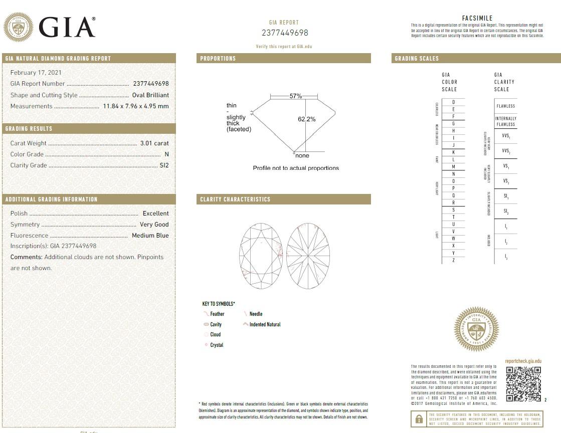6,13 Karat GIA-zertifizierte ovale gelbe Diamant-Ohrringe aus 18KT Gold im Angebot 2