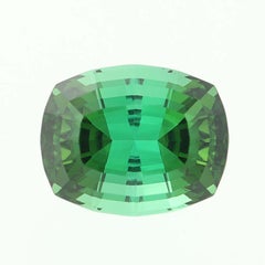 6,14 Karat Turmalin Edelstein, Cushion Cut Blau Grün Lose Solitär